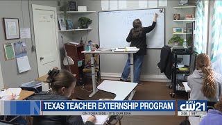 Texas teacher externship program