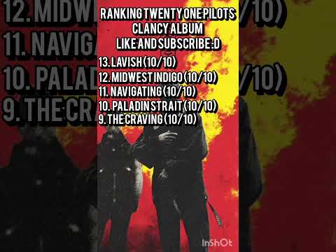 Ranking Twenty One Pilots - Clancy Album #twentyonepilots #music #joshdun #tylerjoseph #viral