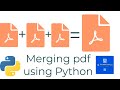 How to merge pdf