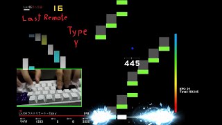 O2Jam Lv.104 - ラストリモ一ト - Type γ (8 miss)