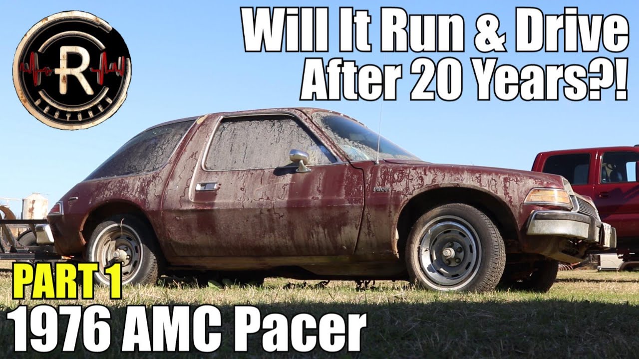 ABANDONED 1976 AMC Pacer Will It Run & Drive (P1)| First Start In 20 Yrs | $300 Farm Find | RESTORED