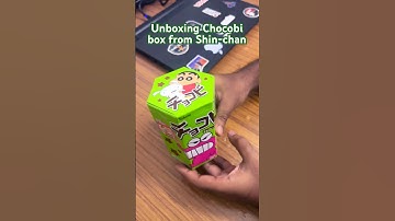 Unboxing Chocobi box from Crayon Shin-chan #chocobi #crayonshinchan #shinchan #shinosuke #japan 🇯🇵
