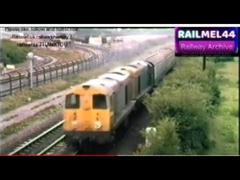 Class 20. Double Heading on a rare passenger duty service. British Rail 1980's Traction and Action.