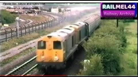 Class 20. Double Heading on a rare passenger duty service. British Rail 1980