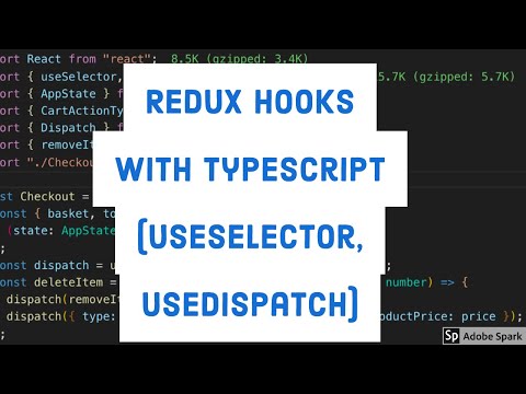 Redux Hooks with Typescript- useSelector and useDispatch