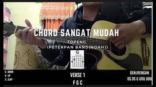 Tutorial lagu topeng (Noah) | Chord gampang cukup 3 chord aja