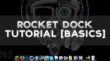 RocketDock Tutorial - Application Taskbar Launcher