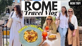 Rome Travel Vlog    4 Day Mom & Daughter Trip to Italy