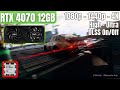 RTX 4070 &amp; R5 7500F: NFS Unbound | High &amp; Ultra | 1080p - 1440p - 4K | DLSS