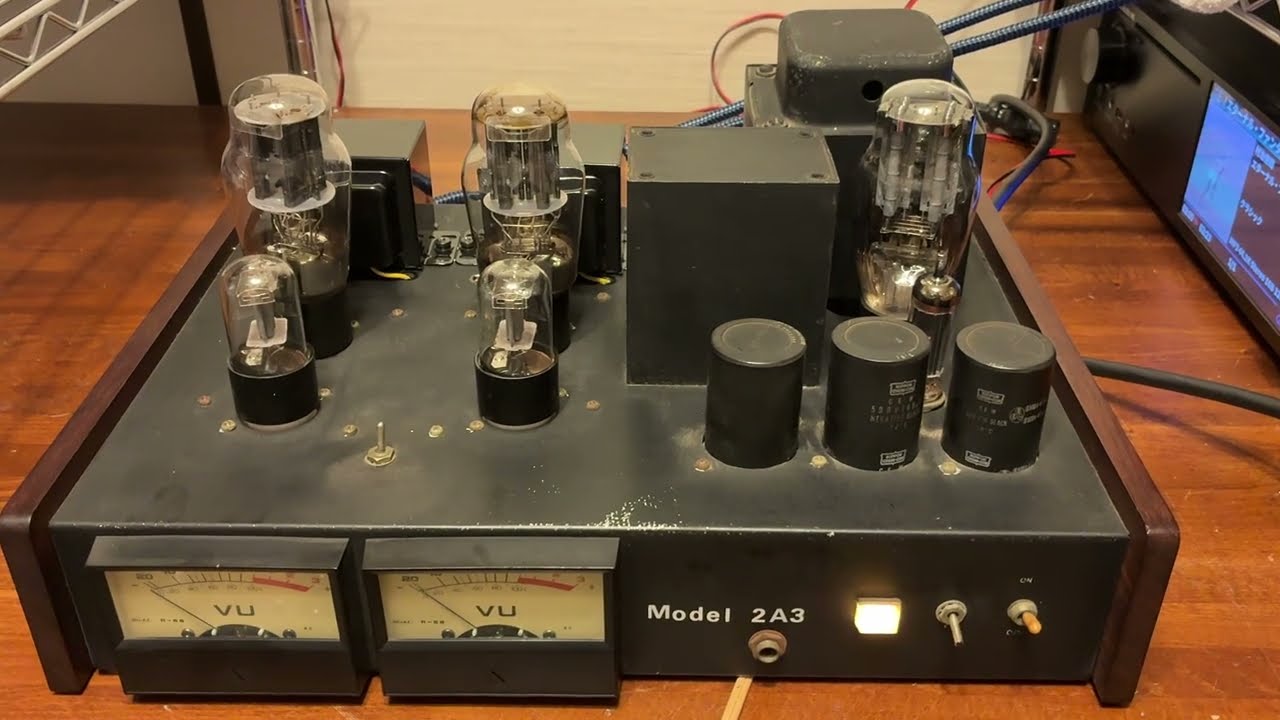 オーディオ試聴動画 2A3 シングルアンプ 真空管アンプ 自作アンプ