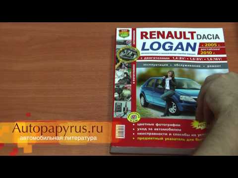 Цветная книга по Рено Логан