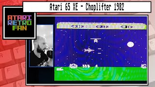 Atari XL/XE Choplifter 1982