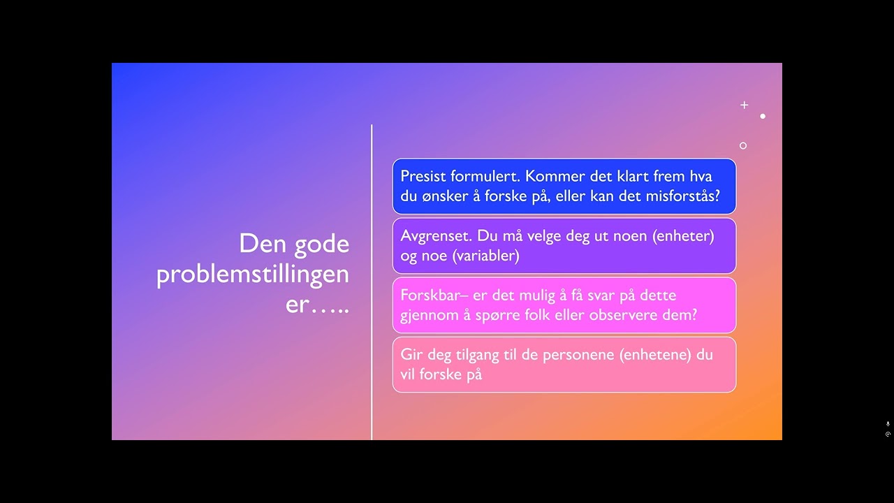 Hvordan skrive en god problemstilling [Februar 2026]