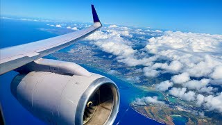 Engine Buzz & Beautiful Honolulu Takeoff – United – Boeing 757-300 – HNL – N57870 – SCS Ep. 624