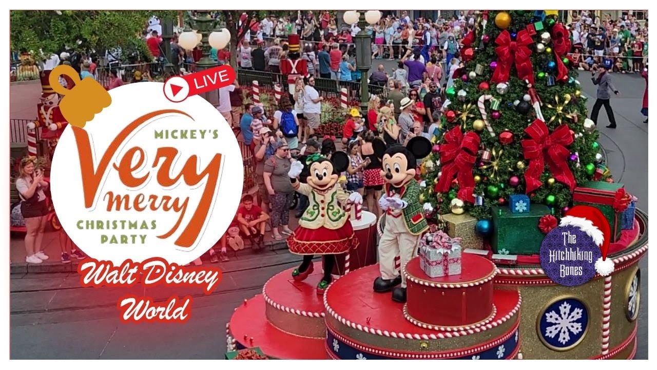 🔴Mickey's Very Merry Christmas Party Live!