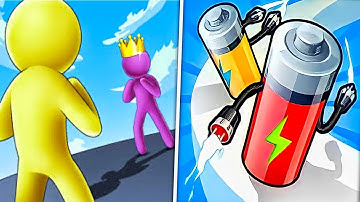 Giant Rush | Battery Run - All Levels Gameplay Android,iOS - NEW APK BIG UPDATE