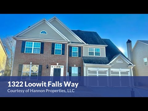 1322 Loowit Falls Way, Braselton, GA home video tour