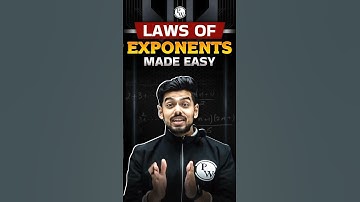Laws Of Exponents in 1 Minute!🤯 #PW #Shorts #MathsTricks