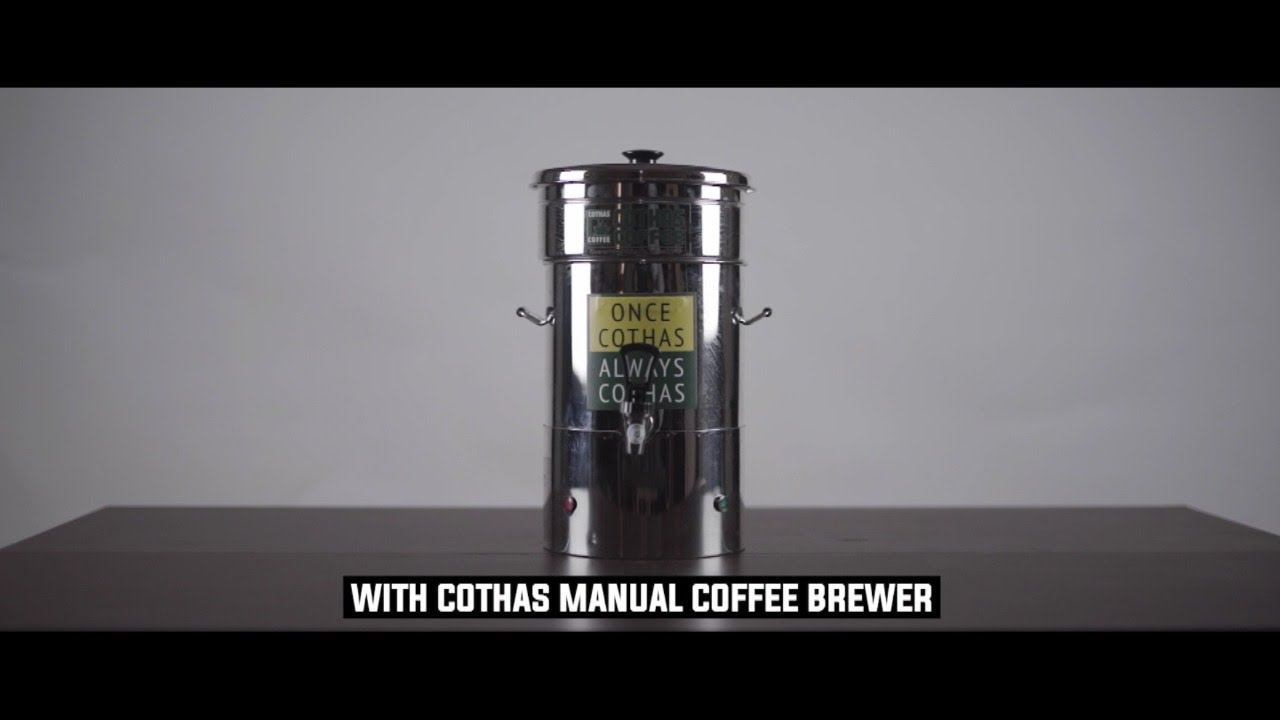 How to use Cothas Manual Coffe Brewer