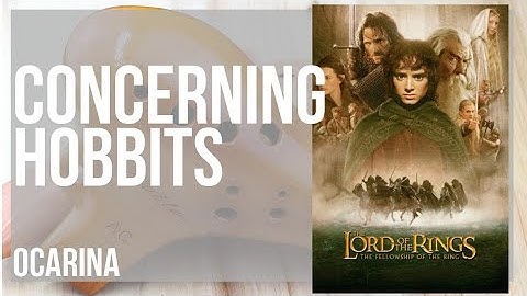 How to play Concerning Hobbits (Lord of the Rings) by Howard Shore on 12 Holes Ocarina (Tutorial)