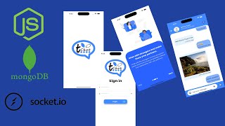 Flutter Chat App Nodejs App Tutorial + Mongodb + Socket  | devhubspot