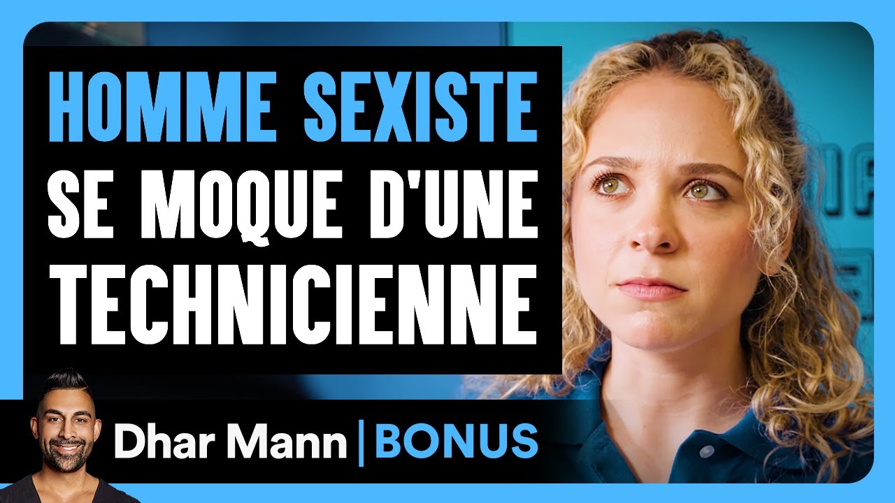Un Homme Sexiste Se Moque D'une Technicienne Blonde | Dhar Mann Studios