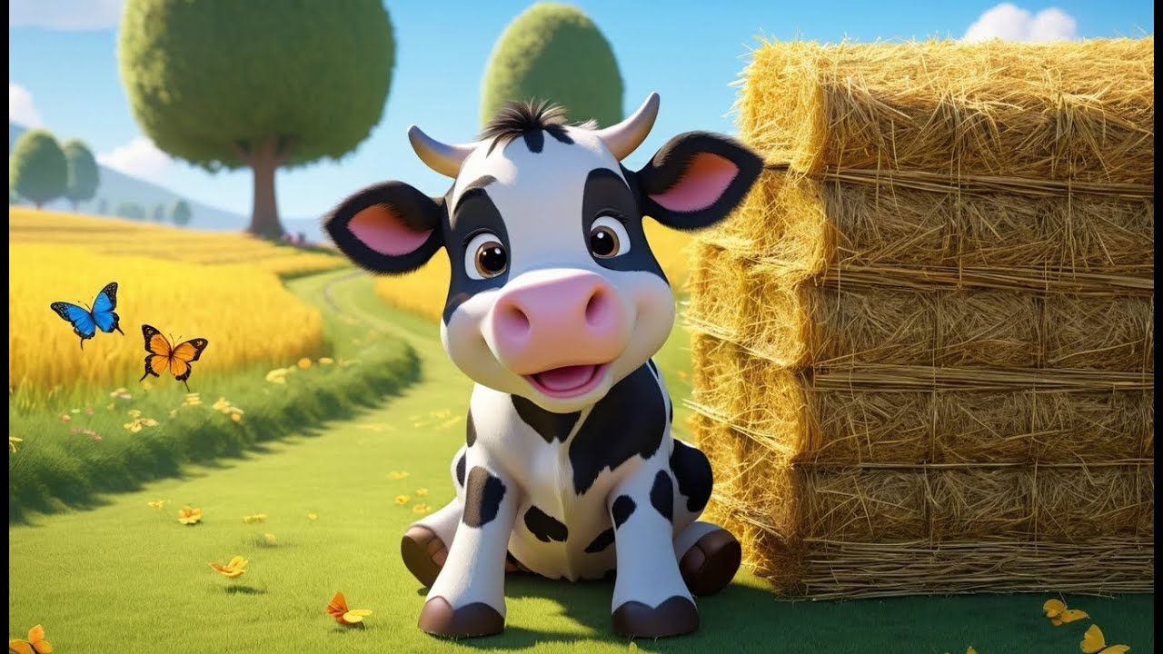 Cows Who Played Hide and Seek | Fun Farm Song for Kids | Mooing & Hiding Adventure Rhyme