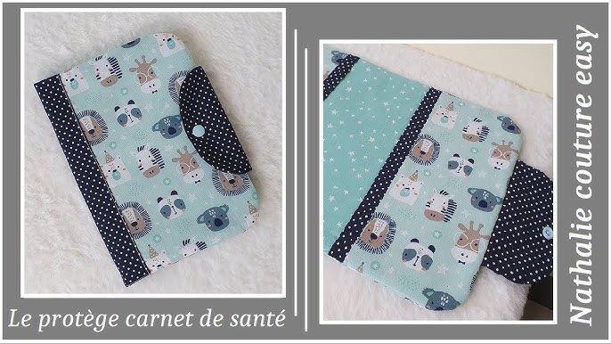 DIY : un protège carnet de santé (tutoriel en photos)