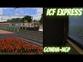 WAP7 AND ICF COACHES WITH REALISTIC TRACKSOUND || NEW KR-NAGPUR-BILASPUR ROUTE|| FULL HD||OPENRAILS.