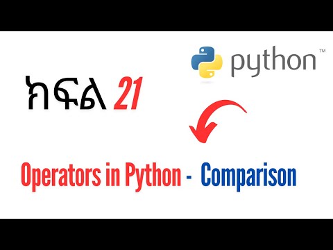 Python for Beginners  - Part 21 - Operators in Python Comparison Operators