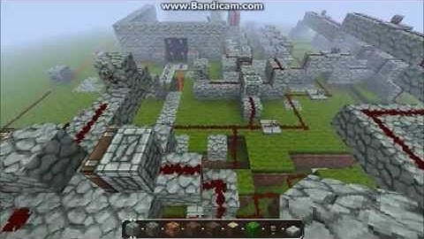 Minecraft - Redstone_Four Digit Combo Lock