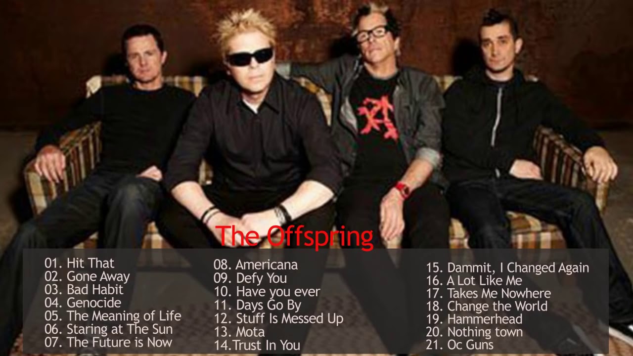 the offspring tour song list