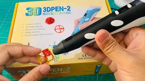 Draw your Dream Design with a 3D Pen | How to Use a 3D PEN-2 | Unboxing & Review a 3D Pen