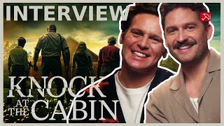 Jonathan Groff & Ben Aldridge KNOCK AT THE CABIN Interview