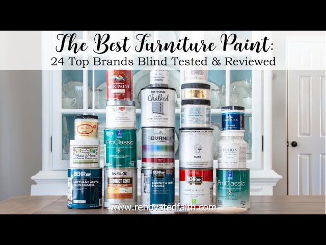 The 8 Best Paint for Furniture of 2024