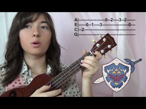 Lost Woods Ukulele Tutorial (Legend Of Zelda!)