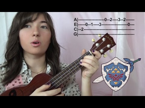 Lost Woods Ukulele Tutorial (Legend Of Zelda!) - Youtube