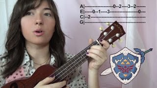 Lost Woods Ukulele Tutorial (Legend of Zelda!) chords