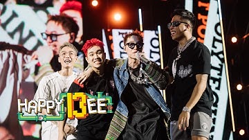 Double2T - Quán quân Rap Việt mùa 3 lần đầu rap trước 20,000 khán giả | Happy Bee 13 TP.HCM