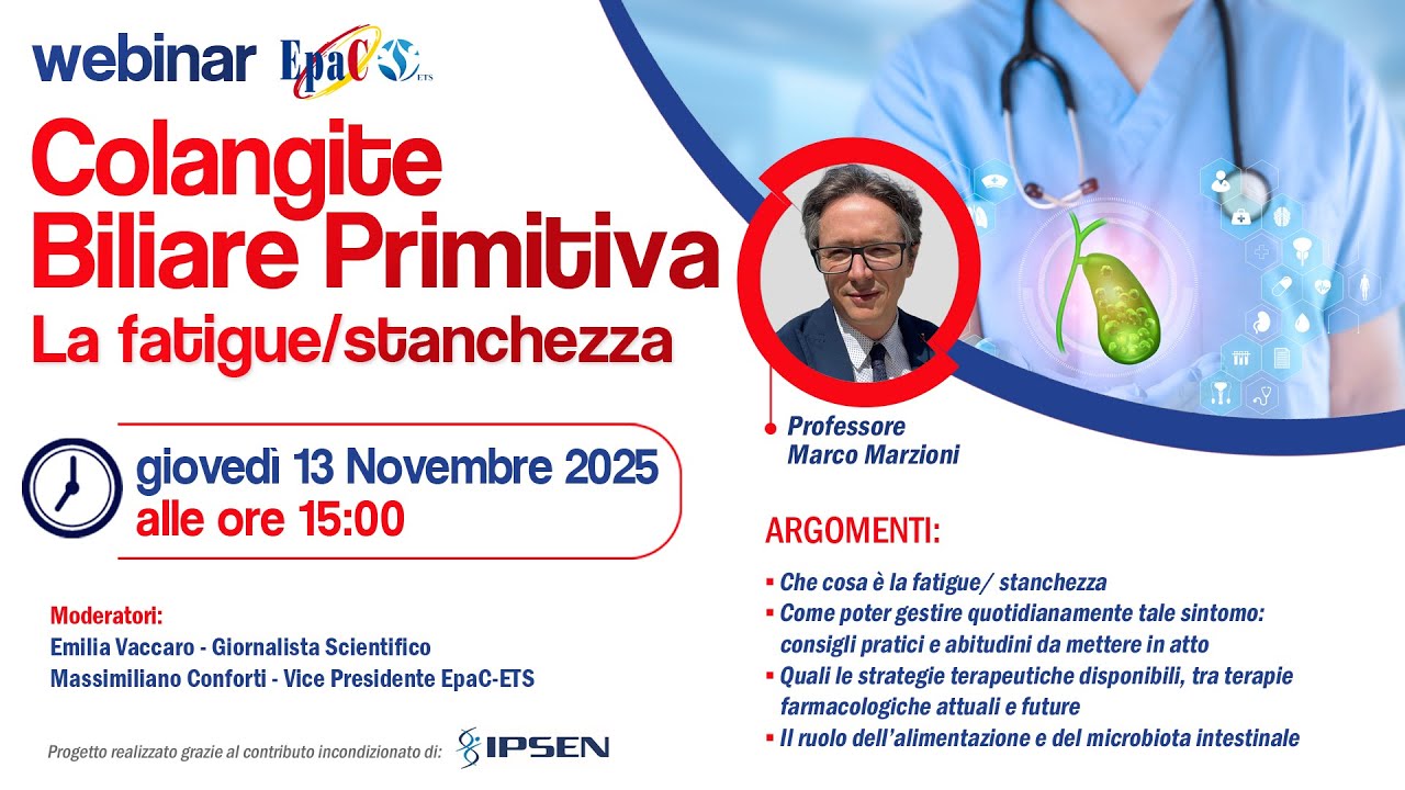 Colangite Biliare Primitiva: La Fatigue/Stanchezza
