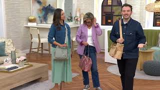 IHKWIP The Bleecker Bucket Bag with 2 Straps on QVC