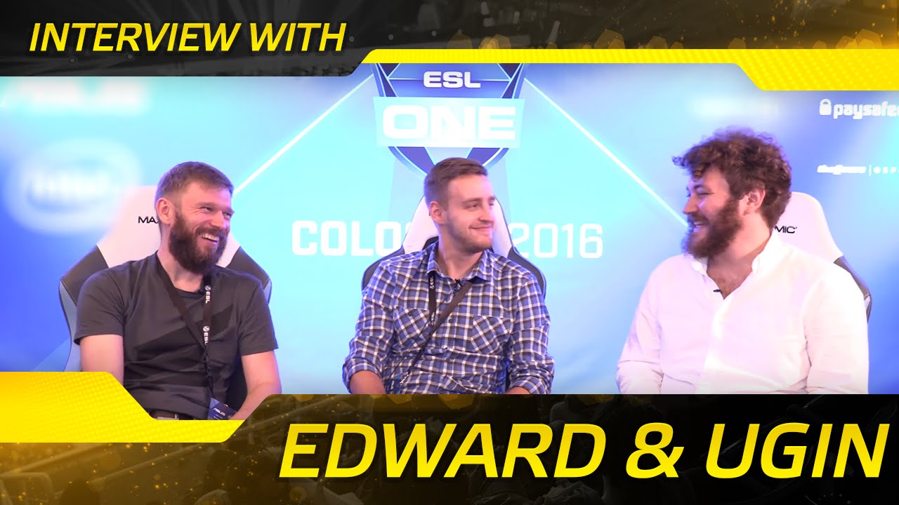 Interview with Edward & Ugin @ ESL One Cologne 2016 (ENG SUBS)