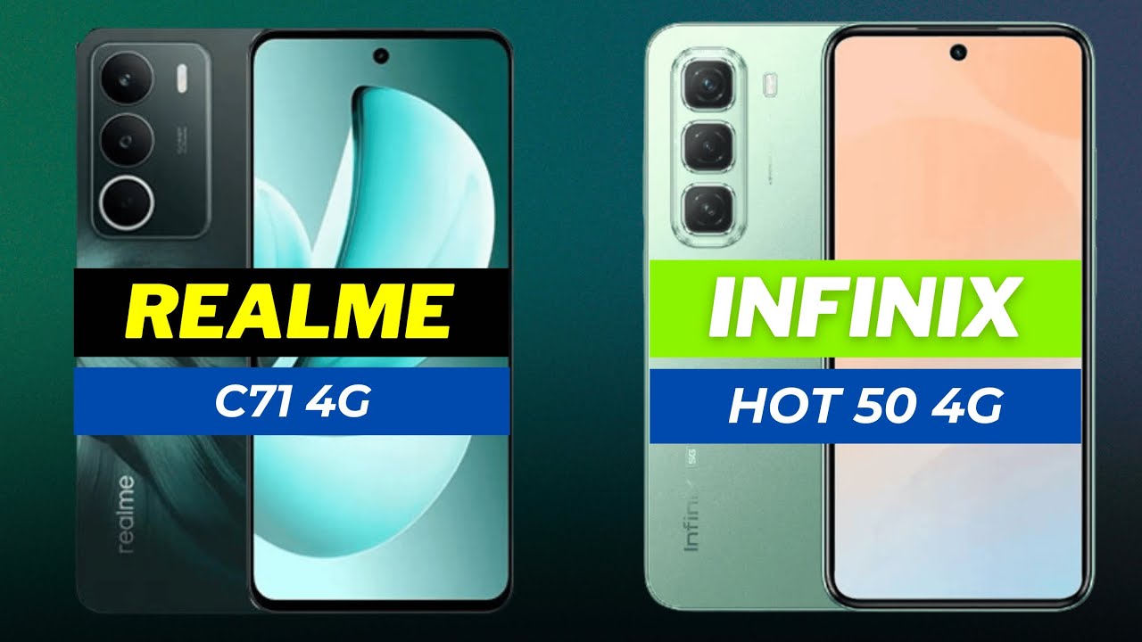 Realme C71 vs Infinix Hot 50 | Detailed Review | Under 35k - The Truth You Need!! | 6300mah??