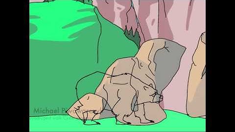 Quadruped Walk Cycle progress