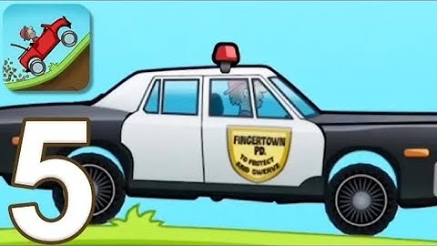 Hill Climb Racing - Gameplay Part 4-Police Car (ios,Android) #hillclimbracing