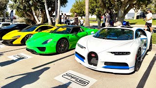 SoCal Billionaires Go Wild At Pre Car Week Hypercar Meet!!