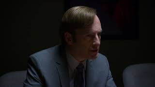 Better Call Saul says Sus to a police officer who replies Sus to which Saul retorts Among Us