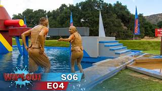 Leave No Man Behind, or in Mud! | Wipeout USA | Season 6 Episode 4