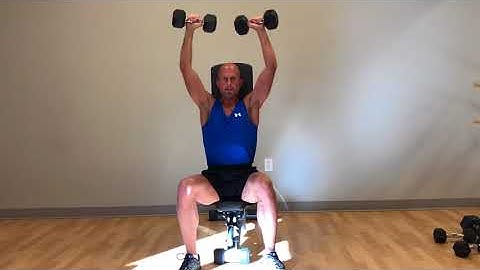 Dumbbell Shoulder Press w/Rotation