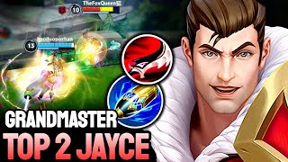 WILD RIFT JAYCE - TOP 2 JAYCE GAMEPLAY - GRANDMASTER RANKED